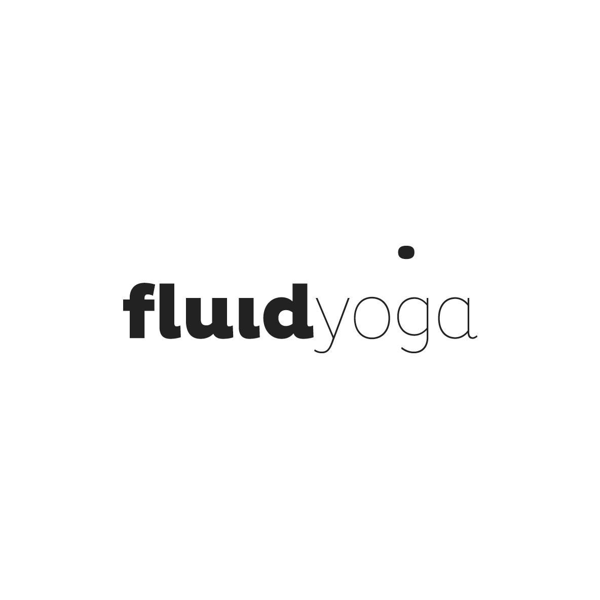 <strong>Fluid Yoga</strong> Logo